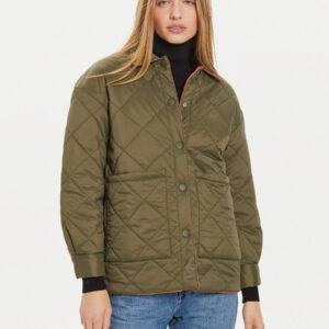 Pepe Jeans dámská zeleno oranžová bunda PL402441676 XSS