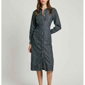 Pepe Jeans dámské černé džínové šaty PL953624000 XS