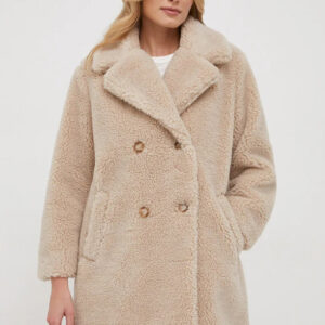 Pepe Jeans dámský béžový kabát RUBY PL402297816 XS