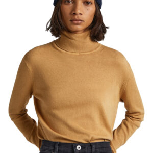 Pepe Jeans dámský béžový rolák PL702045855 XS