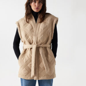 Salsa Jeans dámská krémová vesta 21006870 L