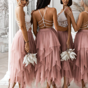 Starorůžová tylová sukně NORMED Velikost: ONESIZE