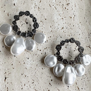 Stylové náušnice ALEX s perličkami Velikost: ONESIZE