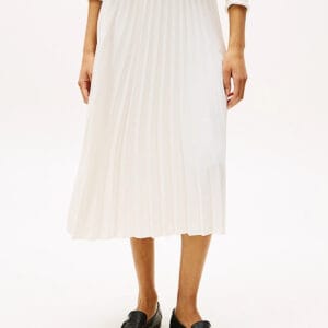 Tommy Hilfiger dámská krémová sukně WW0WW43886 40