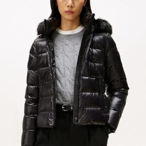 Tommy Hilfiger dámská péřová bunda WW0WW47354BDS XXL