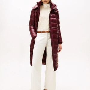 Tommy Hilfiger dámská péřová bunda WW0WW47356XIH XL