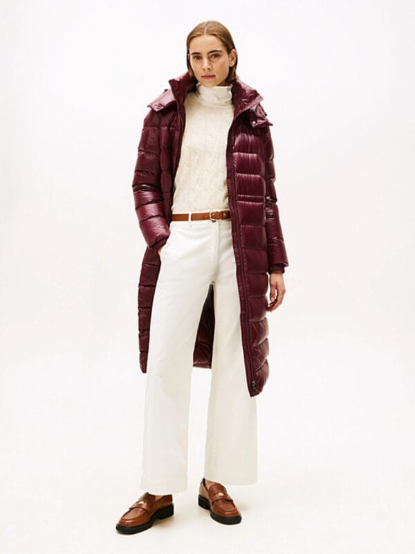 Tommy Hilfiger dámská péřová bunda WW0WW47356XIH XL