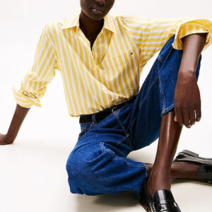 Tommy Hilfiger dámská pruhovaná košile WW0WW45612 42