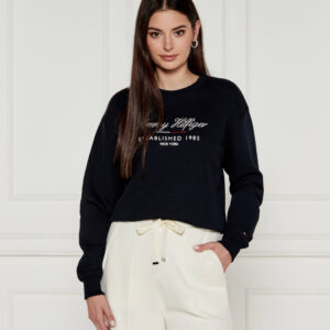 Tommy Hilfiger dámská tmavě modrá mikina WW0WW43574 XL