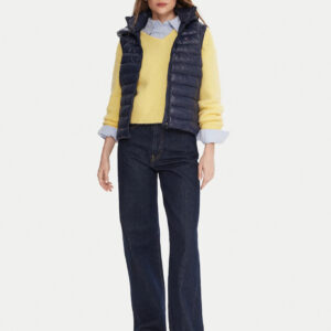 Tommy Hilfiger dámská tmavě modrá vesta  WW0WW47352C1G XL