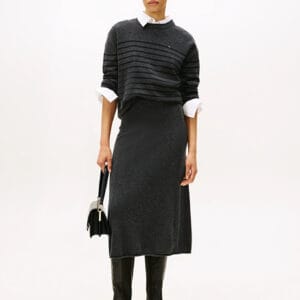 Tommy Hilfiger dámská vlněná sukně WW0WW46756P4E XS