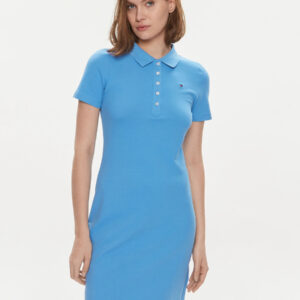 Tommy Hilfiger dámské modré šaty WW0WW37853 XS