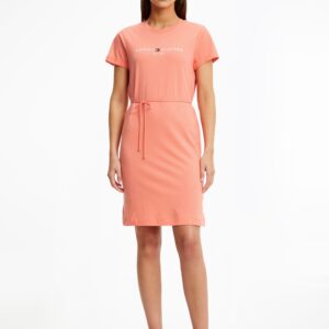 Tommy Hilfiger dámské oranžové šaty WW0WW28189 XS