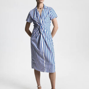 Tommy Hilfiger dámské pruhované šaty WW0WW39537 40