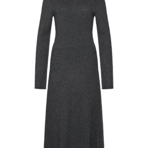 Tommy Hilfiger dámské šedé šaty WW0WW47303P4E XL