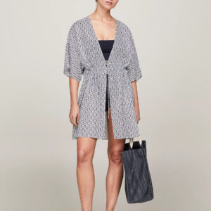 Tommy Hilfiger dámský modrý přehoz přes plavky UW0UW05364 S