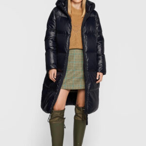 Tommy Hilfiger dámský tmavě modrý kabát WW0WW36224 L