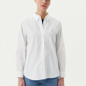 Tommy Jeans dámská bílá košile DW0DW20290 L