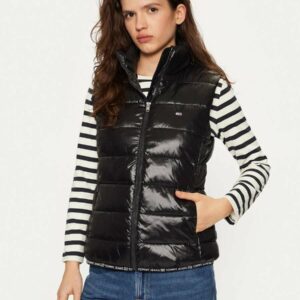Tommy Jeans dámská černá vesta DW0DW19390 S