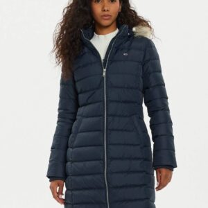 Tommy Jeans dámská modrá bunda DW0DW18864C1G XL