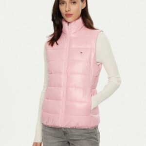 Tommy Jeans dámská růžová vesta DW0DW19390 M
