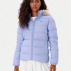 Tommy Jeans dámská světle fialová bunda DW0DW18312C5Z XL