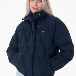 Tommy Jeans dámská tmavě modrá bunda DW0DW18546 L