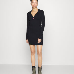 Tommy Jeans dámské černé šaty DW0DW15016 L