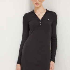 Tommy Jeans dámské černé šaty DW0DW15880 L