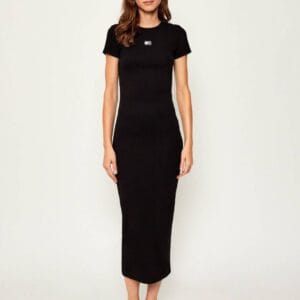 Tommy Jeans dámské černé šaty DW0DW20873BDS XL