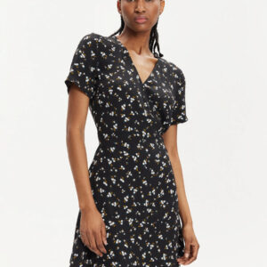 Tommy Jeans dámské černé vzorované šaty DW0DW17941 S