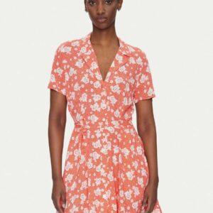 Tommy Jeans dámské oranžové šaty DW0DW21353 L