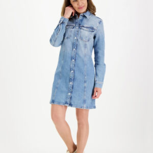 Tommy Jeans dámské riflové šaty DW0DW18709 L