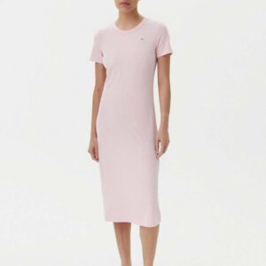 Tommy Jeans dámské růžové šaty DW0DW19721 L