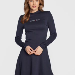 Tommy Jeans dámské tmavě modré šaty DW0DW14394 XS