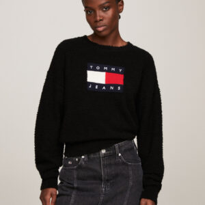 Tommy Jeans dámský černý svetr DW0DW17248 M