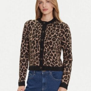 Tommy Jeans dámský vzorovaný svetr DW0DW219680HD L