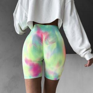 Zelené push up elastické kraťasy LITERALIT Velikost: S/M