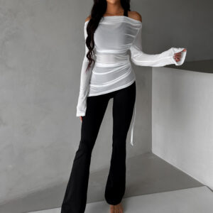 Bílá jóga tunika DOREMI Velikost: L