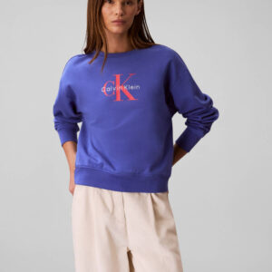 Calvin Klein dámská modrá mikina LV047B234GWFO L