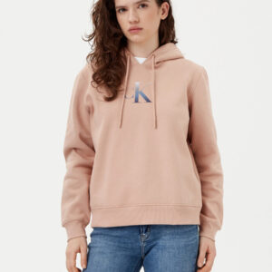 Calvin Klein dámská oranžová mikina J20J224721 XL