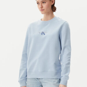 Calvin Klein dámská světle modrá mikina J20J225360 L