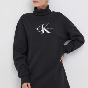 Calvin Klein dámské černé teplákové šaty J20J222362 S