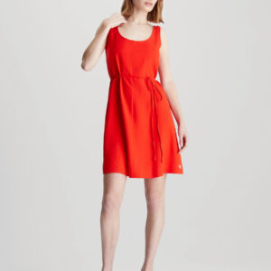 Calvin Klein dámské červené šaty J20J223320 M