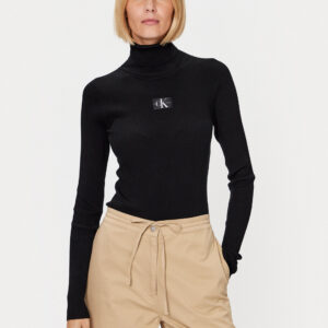 Calvin Klein dámský černý rolák J20J221688 XL