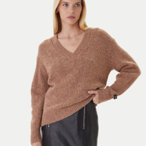 Calvin Klein dámský hnědý svetr LV044D328GHJ0 L