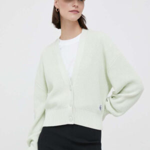 Calvin Klein dámský světle zelený kardigan J20J221973 M