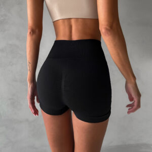 Černé sportovní fitness kraťasy HELOVA Velikost: L