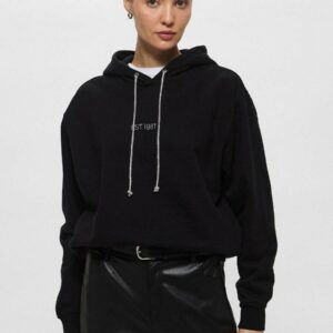 Guess dámská černá mikina W5RQ00KBY51 L