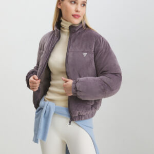 Guess dámská fialová bunda V4BL03KBXI2 L